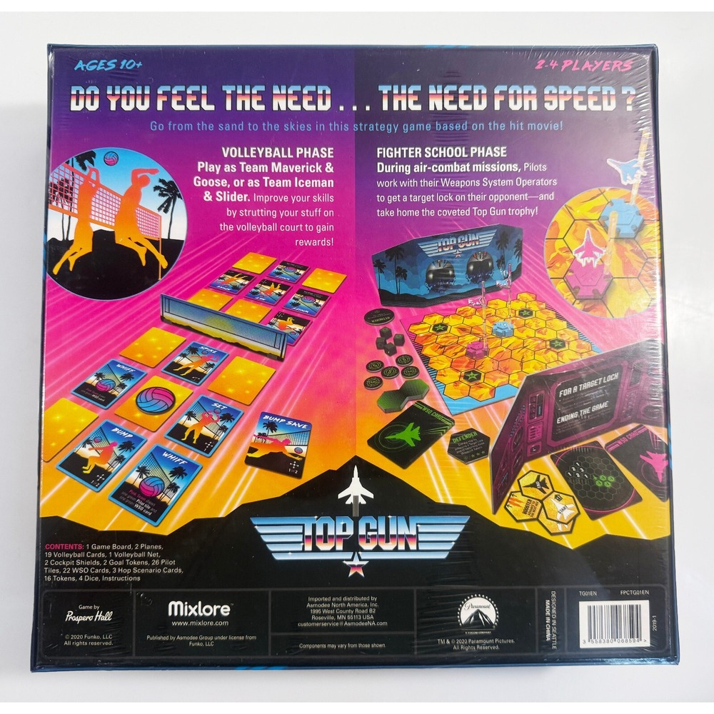 Top Gun Strategy Board Game NEW and FACTORY SEALED - Picture 2 of 3